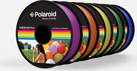 Photo de Bobine de Filament PLA Polaroid Premium 1,75mm - 1Kg (Or)