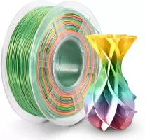 Photo de Bobine de Filament Silk PLA 1,75 mm - 1 Kg (Rainbow)