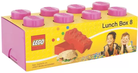 Photo de Boite à Gouter Lego Lunch Box Classic (Rose)
