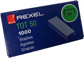 Photo de Boîte de 1000 Agrafes Rexel Tot 50/4,5mm