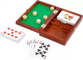 Photo de Boîte de Jeux de Cartes et de Dés