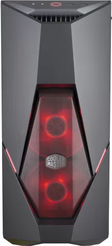 Photo de Boitier ATX Cooler Master MasterBox K500 RGB avec panneau vitré (Noir)