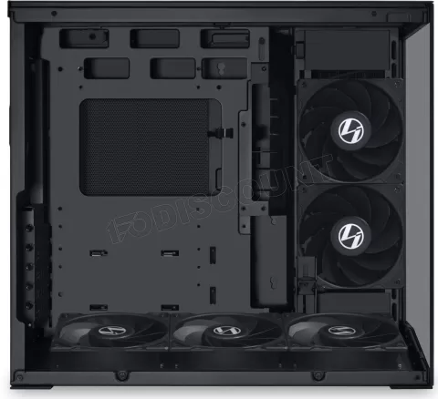 Photo de Boitier Cube ATX Lian-Li O11 Dynamic Mini Flow V2 avec panneau vitré (Noir)