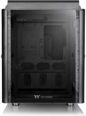 Photo de Boitier Cube E-ATX Thermaltake Level 20 HT avec panneaux vitrés (Noir)