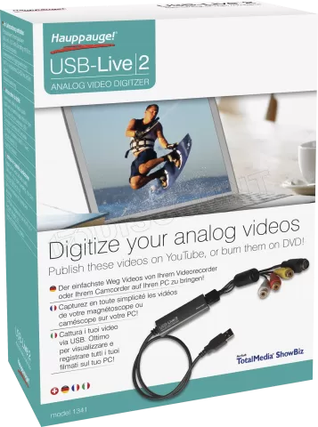 Photo de Boîtier d'acquisition USB Hauppauge  USB-Live 2