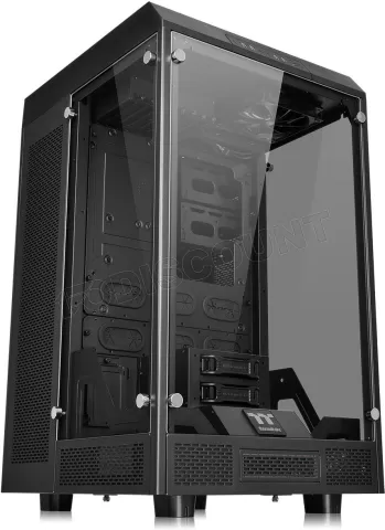Photo de Boitier E-ATX Thermaltake The Tower 900 avec panneaux vitrés (Noir)