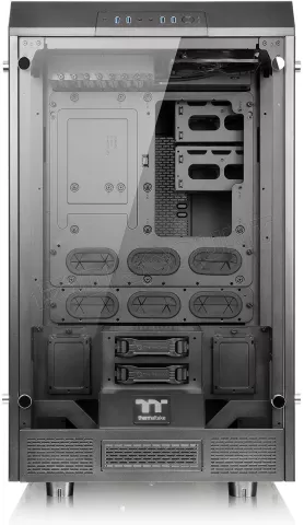 Photo de Boitier E-ATX Thermaltake The Tower 900 avec panneaux vitrés (Noir)