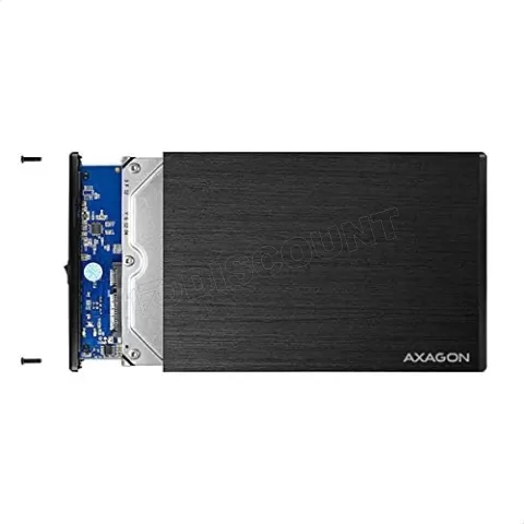 Photo de Boitier externe USB 3.0 Axagon Aline EE35-XA3 - S-ATA 3,5" (Noir)