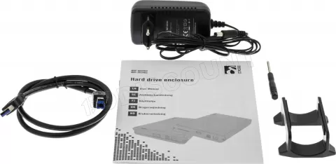 Photo de Boitier externe USB 3.0 Deltaco MAP-GD33U3 - S-ATA 3,5" (Noir)