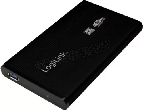 Photo de Boitier externe USB 3.0 LogiLink - S-ATA 2,5" (Noir)
