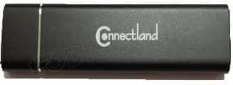 Photo de Boitier externe USB 3.1 Connectland - NVMe M.2 Type 2280 (Noir)