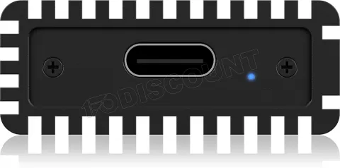Photo de Boitier externe USB 3.1 Icy Box IB-1816M-C31 - NVMe M.2 (Noir)