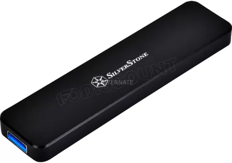 Photo de Boitier externe USB 3.1 Silverstone MS09 - S-ATA M.2 (Noir)