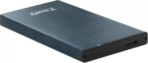 Photo de Boitier externe USB 3.1 TooQ TQE-2527 - S-ATA 2,5" (Bleu)