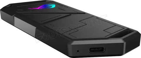 Photo de Boitier externe USB 3.2 Asus Rog Strix Arion RGB - NVMe M.2 Type 2280 (Noir)