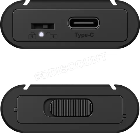 Photo de Boitier externe USB 3.2 Icy Box IB-1807MT-C31 NVMe M.2 (Noir)