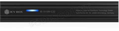 Photo de Boitier externe USB 3.2 Icy Box IB-1916M-C32 - NVMe M.2 (Noir)
