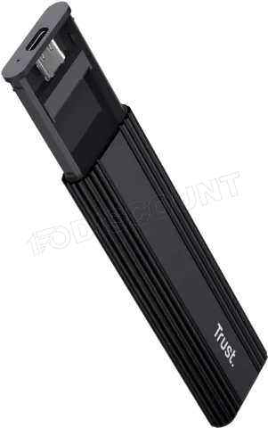 Photo de Boitier externe USB 3.2 Trust - NVMe M.2 (Noir)