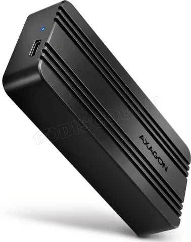 Photo de Boitier externe USB-C 4.0 Axagon EEM2-40G NVMe M.2 Type 2280 (Noir)