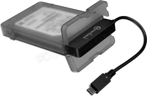 Photo de Boitier externe/Adaptateur USB 3.1 Connectland G2-28 - S-ATA 2,5" (Noir)