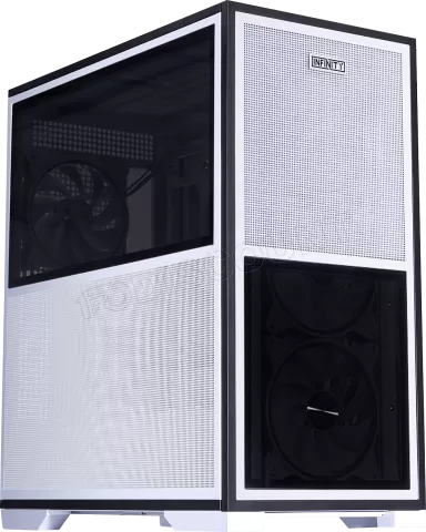 Photo de Boitier Grand Tour E-ATX 1stPlayer IF8 ARGB avec panneaux vitrés (Blanc)