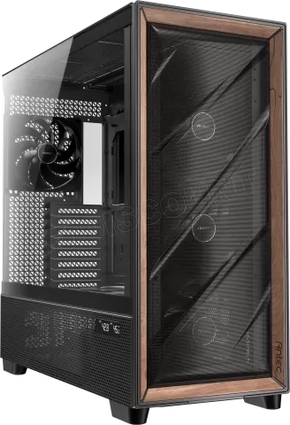 Photo de Boitier Grand Tour E-ATX Antec Flux Pro avec panneau vitré (Noir/Marron)