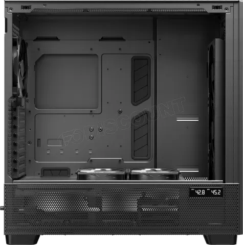 Photo de Boitier Grand Tour E-ATX Antec Flux Pro avec panneau vitré (Noir/Marron)