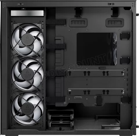 Photo de Boitier Grand-Tour E-ATX Arctic Xtender Tinted RGB avec panneaux vitrés (Noir)