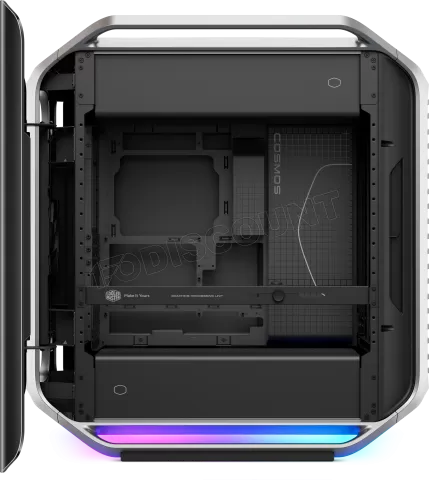 Photo de Boitier Grand Tour E-ATX Cooler Master Cosmos Alpha RGB avec panneau vitré (Noir/Argent))