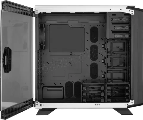 Photo de Boitier Grand Tour E-ATX Corsair Graphite 760T V2 avec panneau vitré (Blanc/Noir)