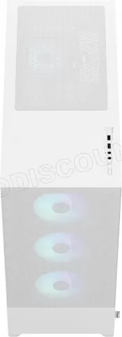 Photo de Boitier Grand Tour E-ATX Fractal Design Pop Air XL RGB avec panneau vitré (Blanc)