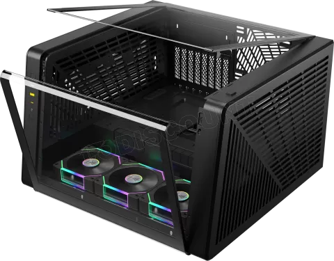 Photo de Boitier Grand Tour E-ATX Gamdias Neso P1 Pro avec panneaux vitrés (Noir)