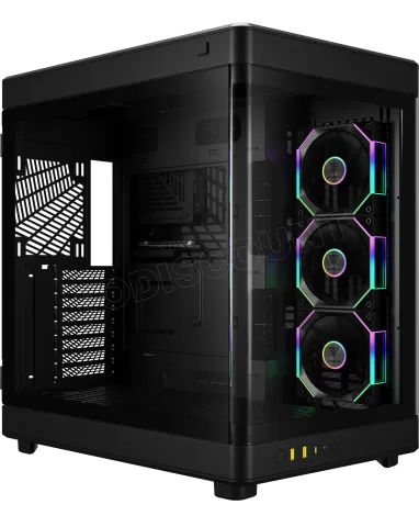 Photo de Boitier Grand Tour E-ATX Gamdias Neso P1 Pro avec panneaux vitrés (Noir)