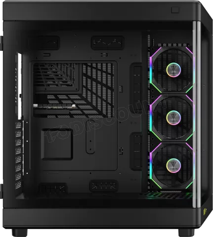 Photo de Boitier Grand Tour E-ATX Gamdias Neso P1 Pro avec panneaux vitrés (Noir)