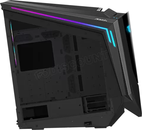 Photo de Boitier Grand Tour E-ATX Gigabyte Aorus C700 Glass RGB avec panneaux vitrés (Noir)