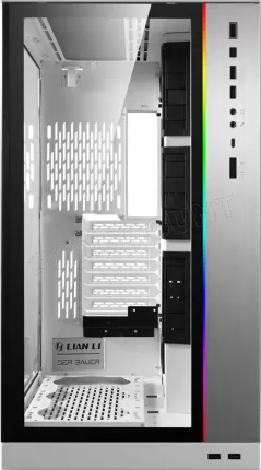 Photo de Boitier Grand Tour E-ATX Lian-Li O11 Dynamic XL RGB avec panneaux vitrés (Blanc)