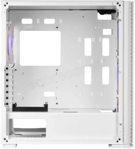 Photo de Boitier Grand Tour E-ATX Mars Gaming MCPro RGB avec panneaux vitrés (Blanc)
