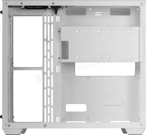 Photo de Boitier Grand Tour E-ATX Mars Gaming MCV4 avec panneaux vitrés (Blanc)
