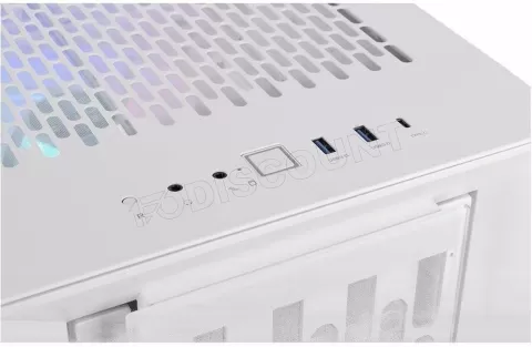 Photo de Boitier Grand Tour E-ATX Thermaltake Centralized Thermal Efficiency T500 TG RGB avec panneaux vitrés (Blanc)