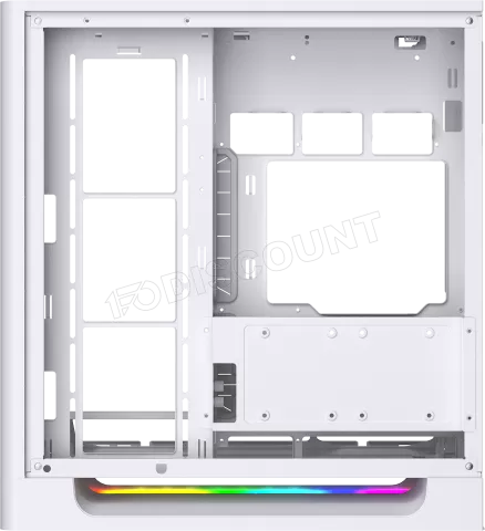 Photo de Boitier Grand-Tour E-ATX Xigmatek Heaven Air RGB avec panneaux vitrés (Blanc)