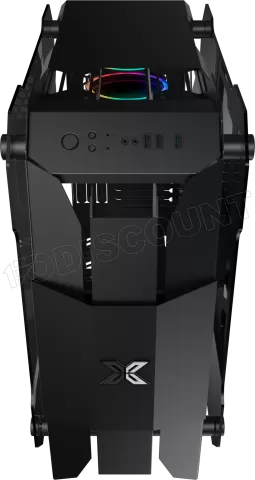 Photo de Boitier Grand Tour E-ATX Xigmatek X7 RGB avec panneaux vitrés (Noir)