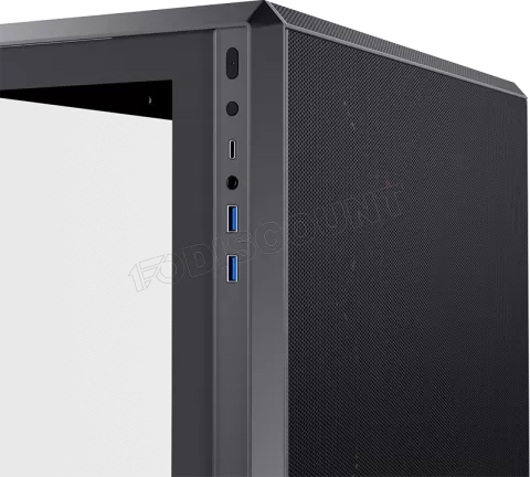 Photo de Boitier Micro ATX ATX Einarex ZM800 RGB avec panneaux vitrés (Noir)