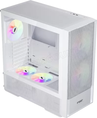 Photo de Boitier Mini Tour Micro ATX  1stPlayer AU7 ARGB (Blanc)