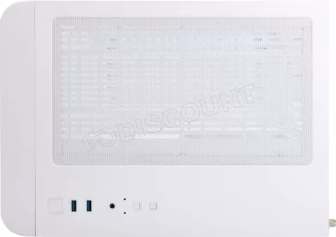 Photo de Boitier Mini Tour Micro ATX 1stPlayer UView 5 RGB avec panneaux vitrés (Blanc)