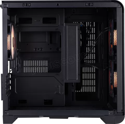 Photo de Boitier Mini Tour Micro ATX 1stPlayer VT5 RGB avec panneau vitré (Noir)