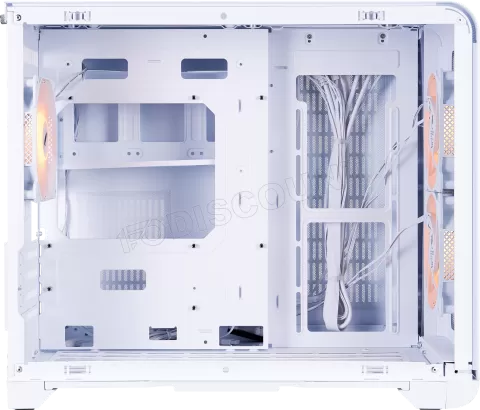 Photo de Boitier Mini Tour Micro ATX 1stPlayer VT6 RGB avec panneau vitré (Blanc)