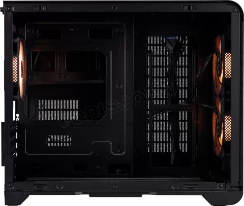 Photo de Boitier Mini Tour Micro ATX 1stPlayer VT6 RGB avec panneau vitré (Noir)