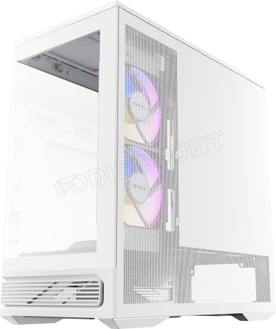 Photo de Boitier Mini Tour Micro ATX Antec C2M RGB avec panneaux vitrés (Blanc)