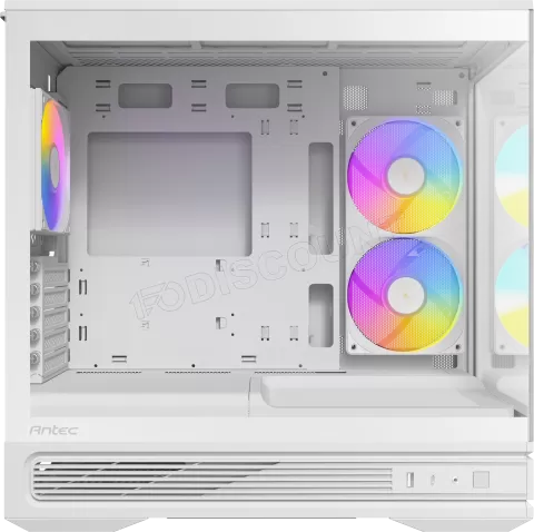 Photo de Boitier Mini Tour Micro ATX Antec C2M RGB avec panneaux vitrés (Blanc)