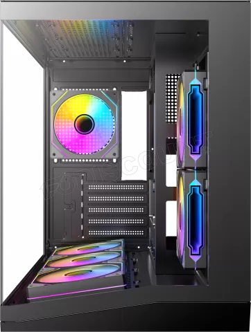Photo de Boitier Mini Tour Micro ATX Antec CX M3 RGB avec panneaux vitré (Noir)